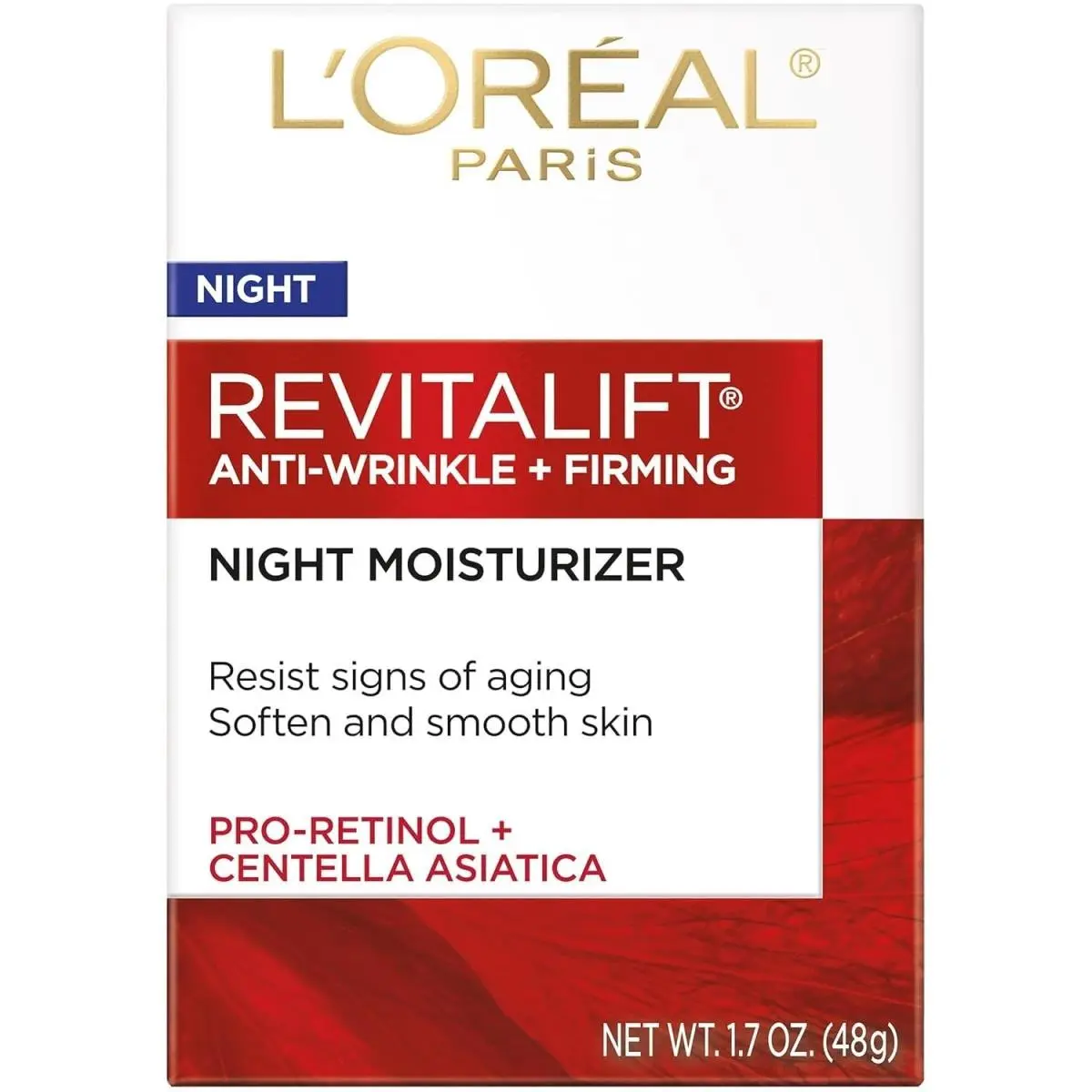 L`oréal 6 Pack L’oréal Paris Revitalift Anti-wrinkle+firming Night Moisturizer – 1.7oz by L'Oréal