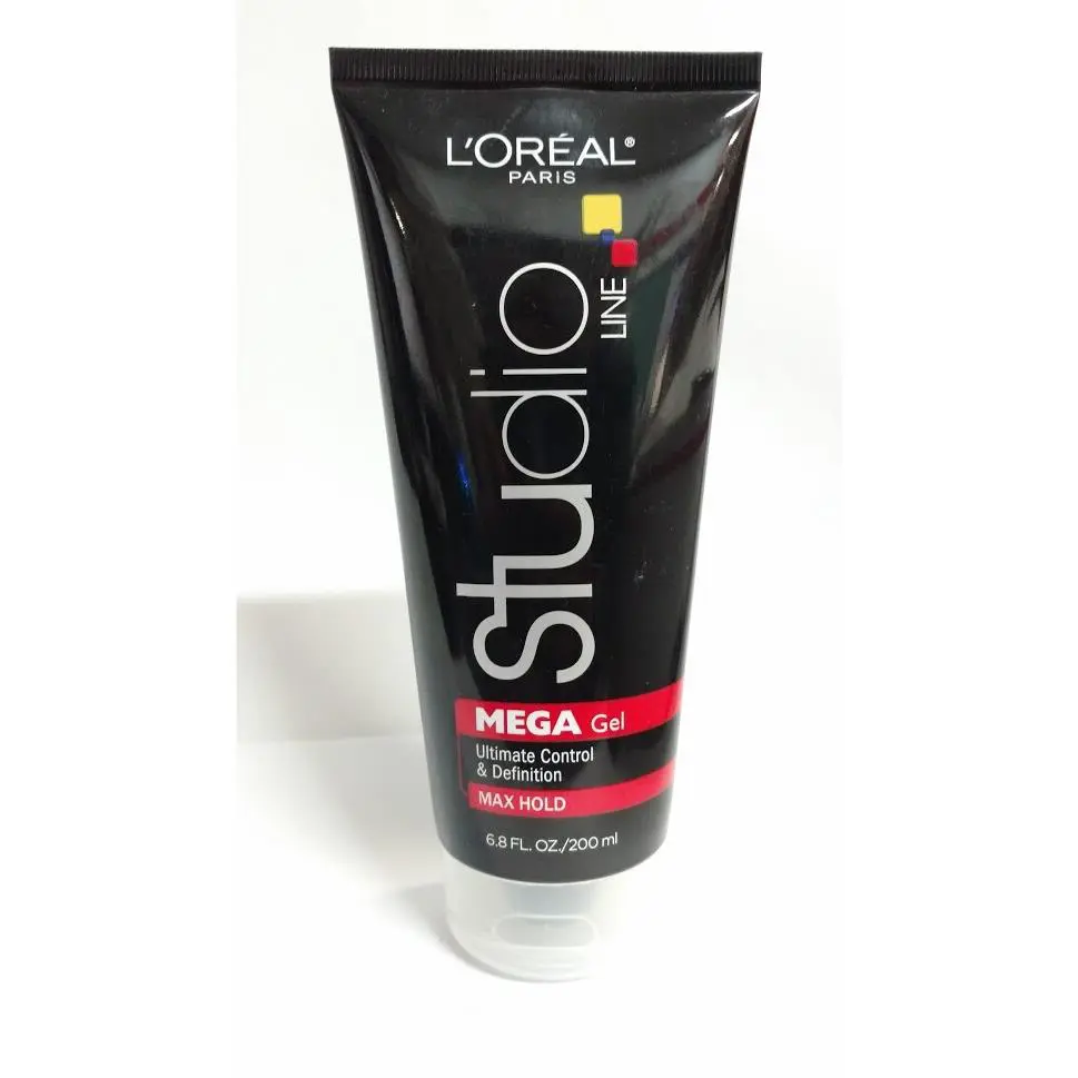 6 Pack- L`oreal Paris Studio Line Mega Gel For Max Hold 6.8 fl oz
