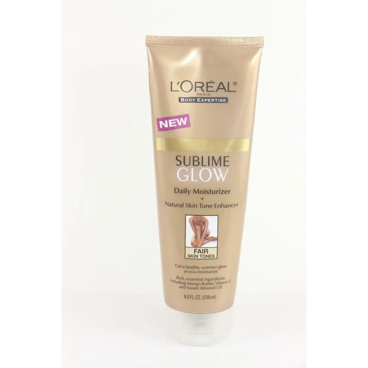 L`oreal Sunless Sublime Glow Daily Moisturizer Fair Tones 8 oz U41A