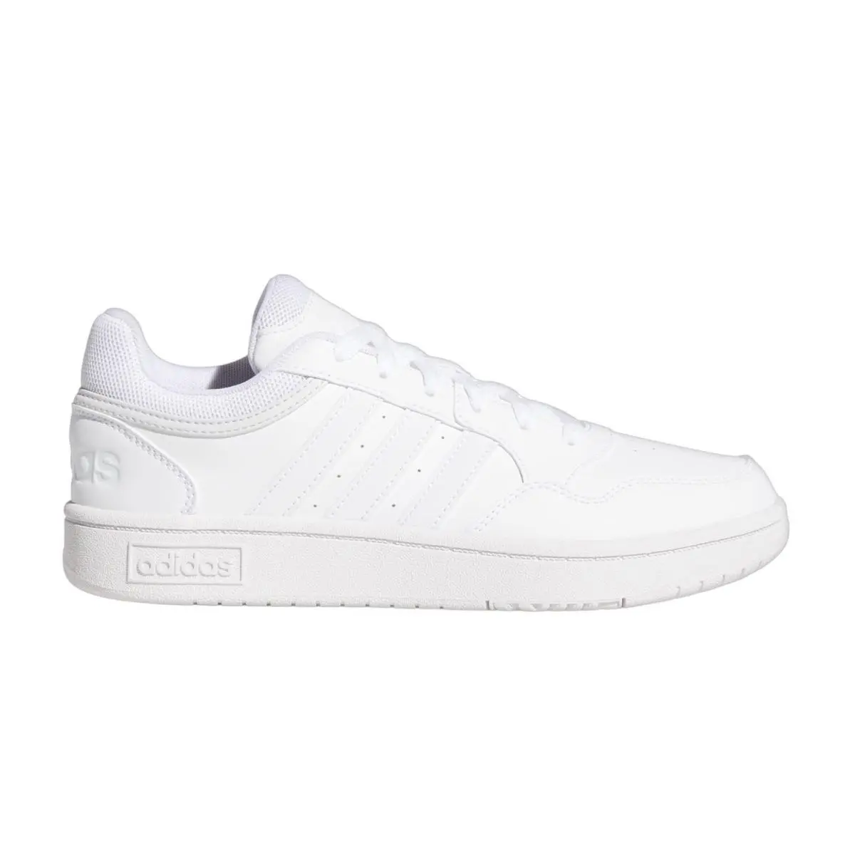 Adidas Womens Hoops 3.0 Classic Sneakers White US 7
