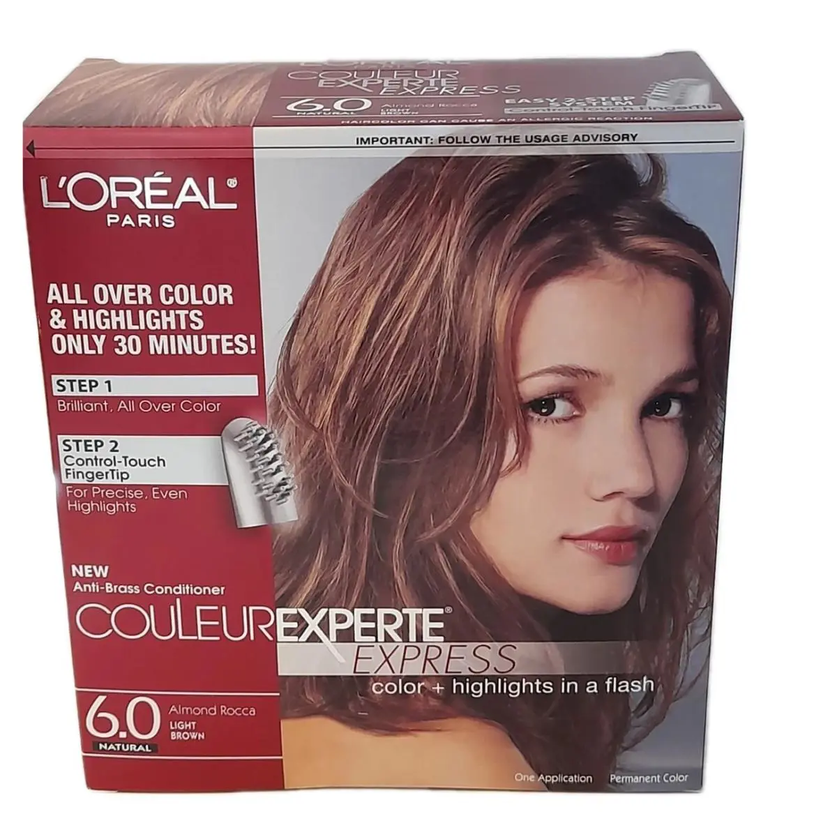 L`oreal Couleur Experte Express 6.0 Almond Rocca Light Brown