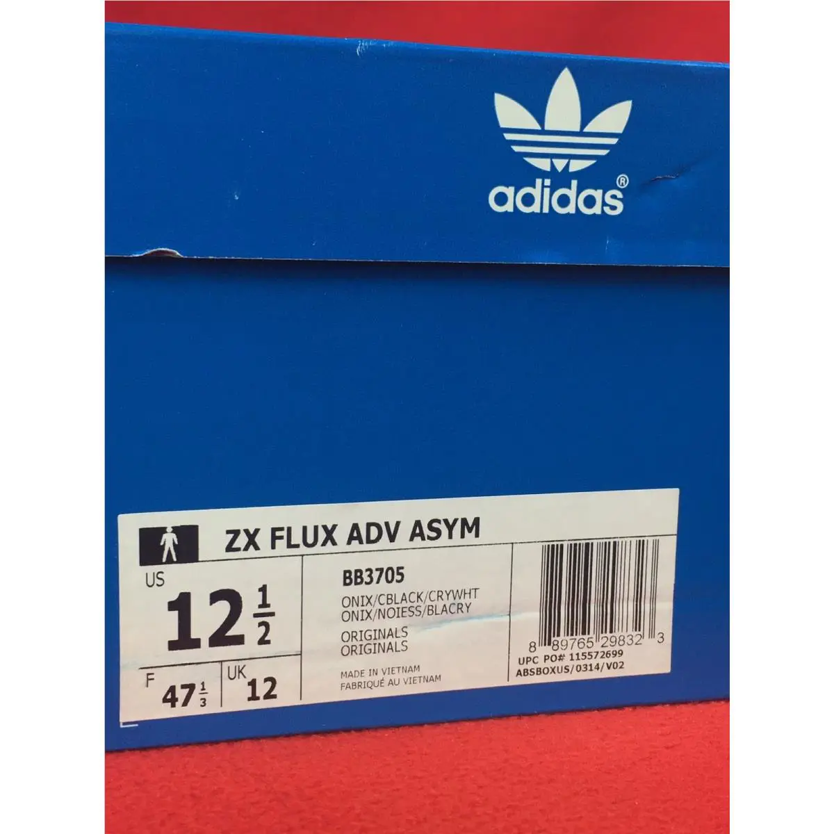 Adidas shoes - adidas ZX FLUX ADV Asym - BB3705 - ONIX/Core Black/Gum White 0