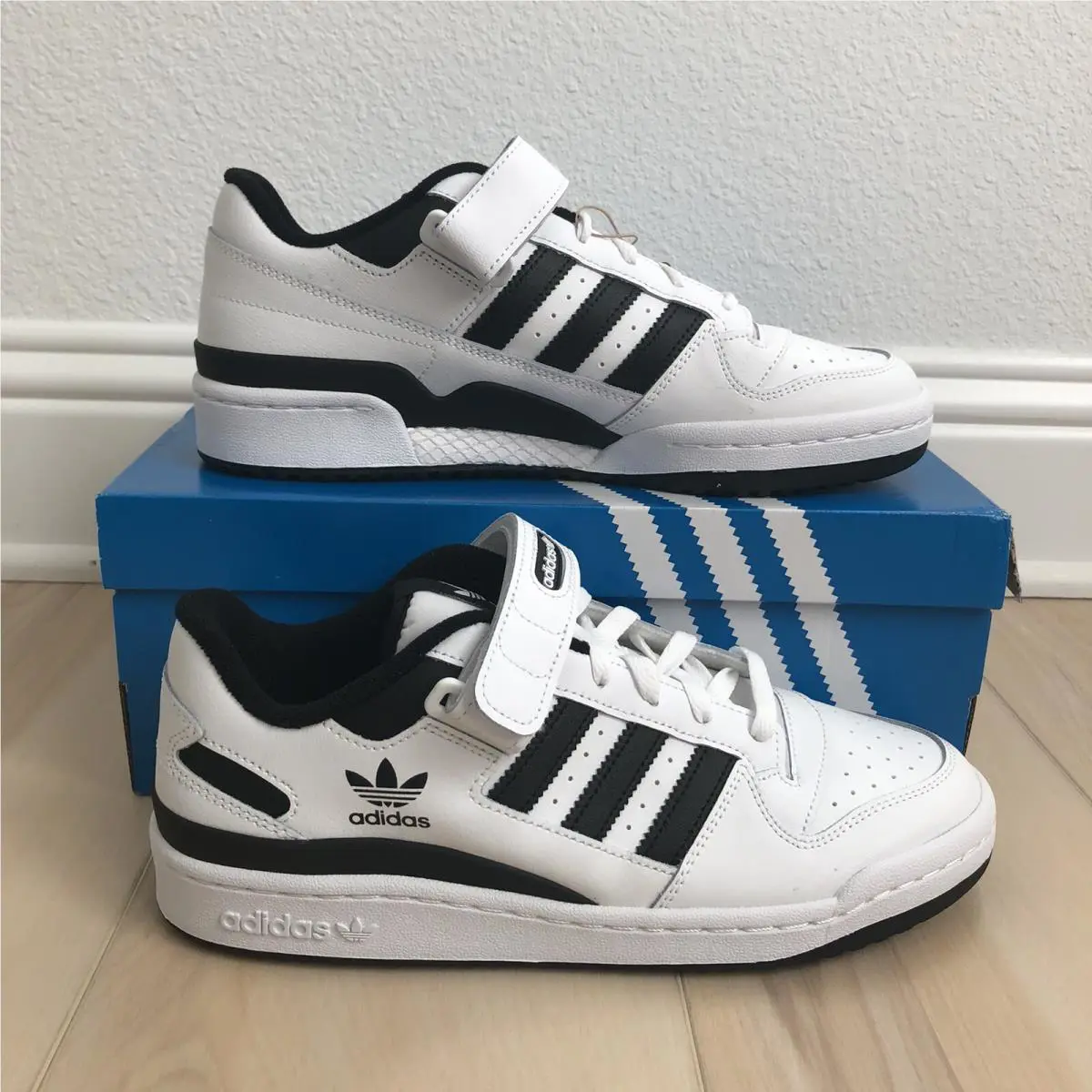 Adidas shoes - adidas Forum Low - Forum Low - fy7757 - Cloud White/Core Black (UPC: 194814364134) 3