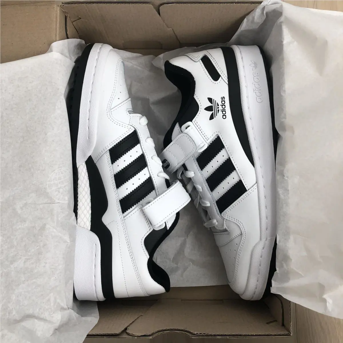 Adidas shoes - adidas Forum Low - Forum Low - fy7757 - Cloud White/Core Black (UPC: 194814364134) 6