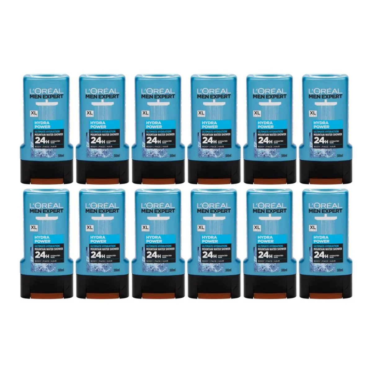 L`oréal L`or al Hydra Power Ultimate Hydration Mountain Water Shower 300ml Pack of 12