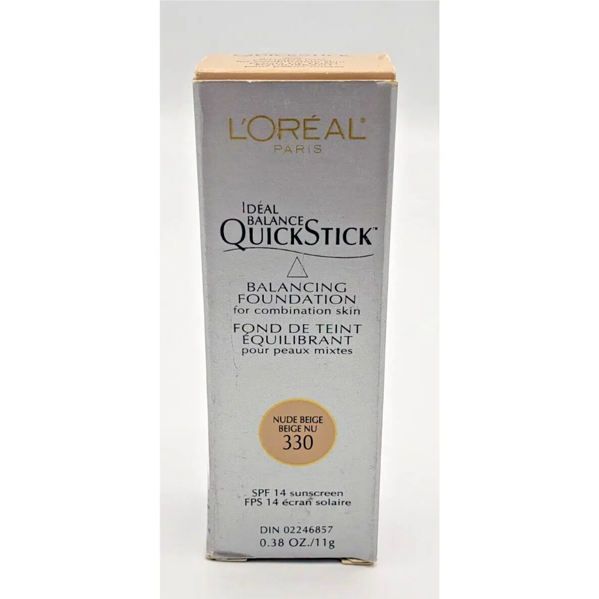 L`oréal Ideal Balance Quickstick Balancing Spf 14 Foundation- 330 Beige