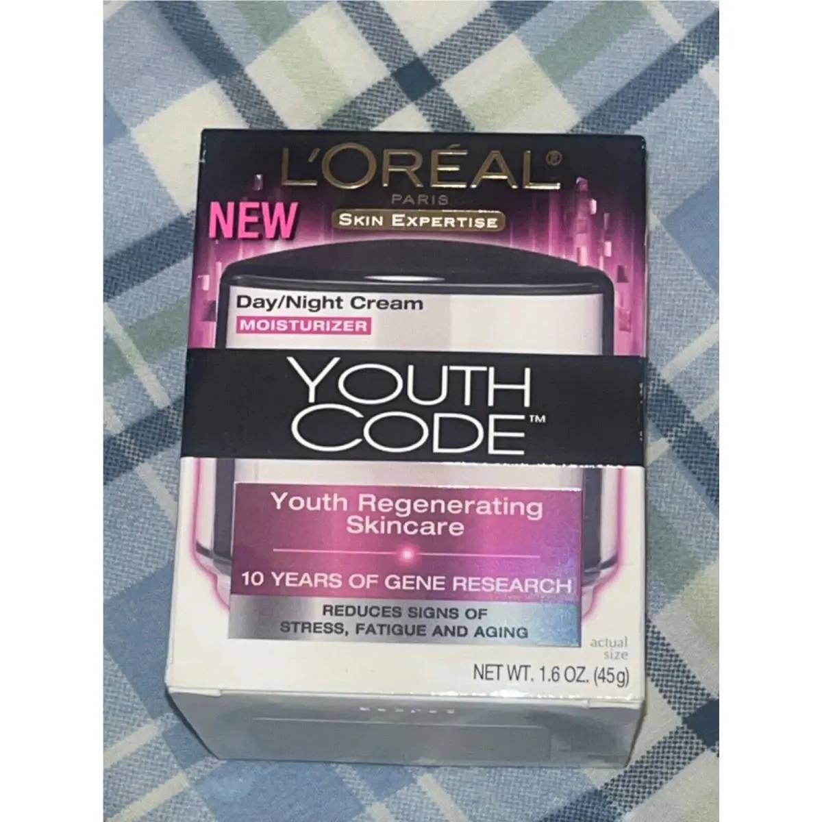 L`oreal Youth Code Regenerating Moisturizer Day/night Cream - Full Sz