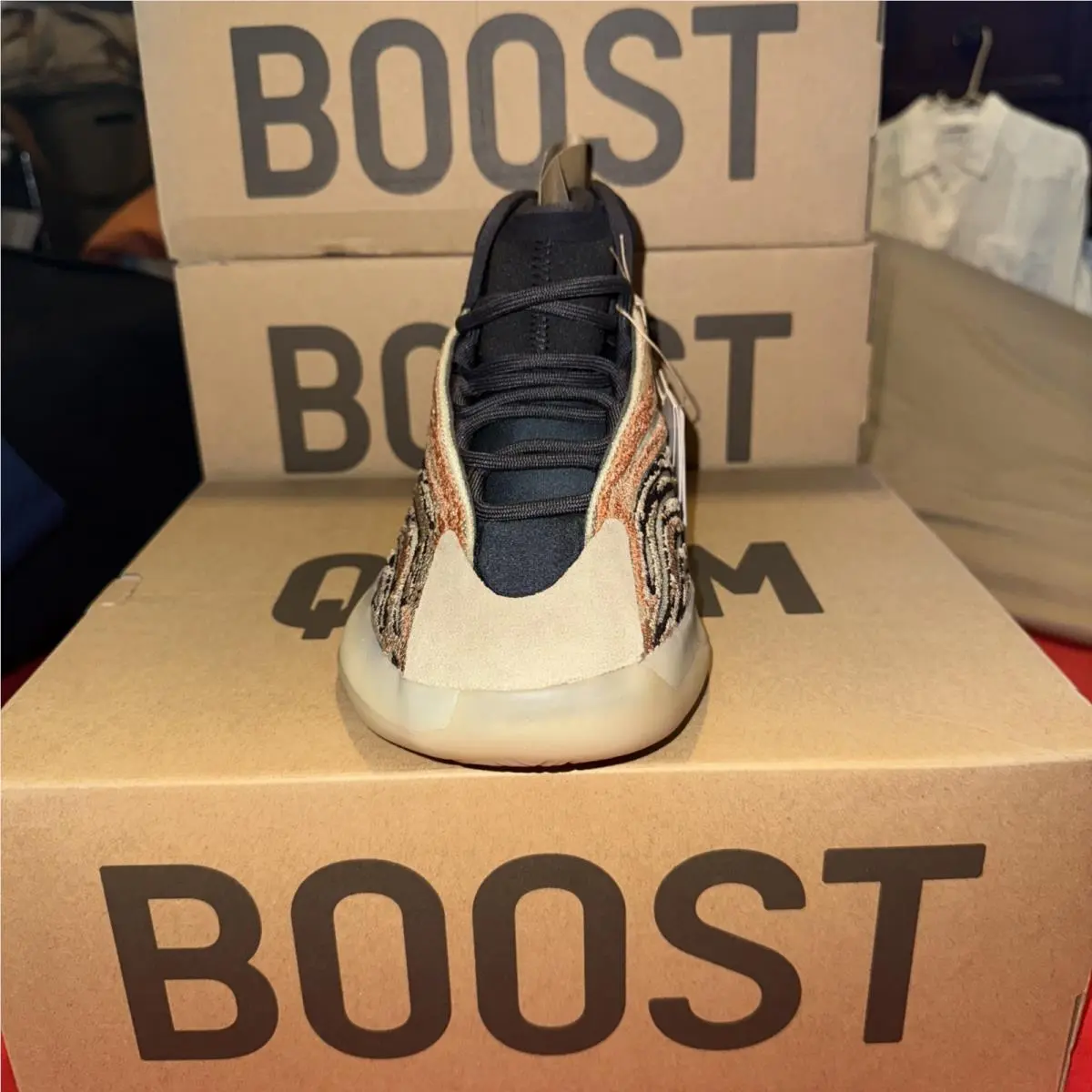 Adidas shoes - adidas Yeezy Quantum - Yeezy Quantum - GW5314 - Orange 1