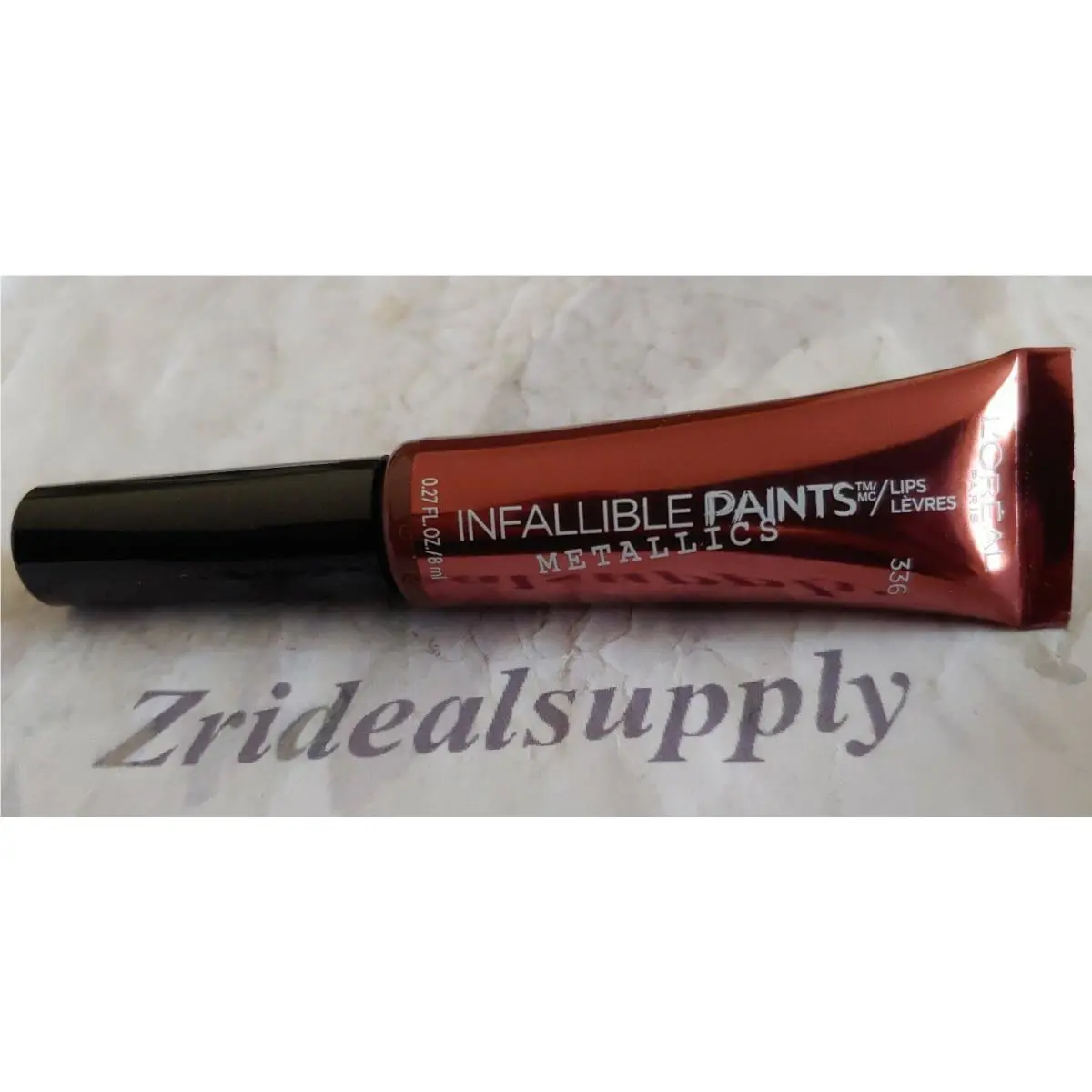 Loreal Infallible Paints Metallics Lip Gloss Liquid 336 Liquid Venom Pack OF 20