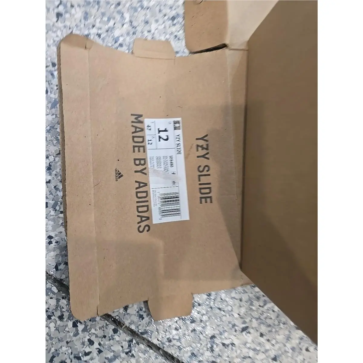 Adidas shoes - yeezy slide - yeezy slide - ID5480 - Sea Salt, Manufacturer: Carbon Beluga/Steeple Gray/Solar Red 1