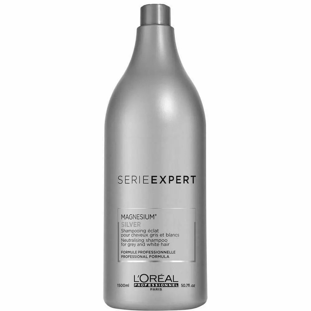 Loreal Serie Silver Magnesium Acetate Shampoo 50.7 oz