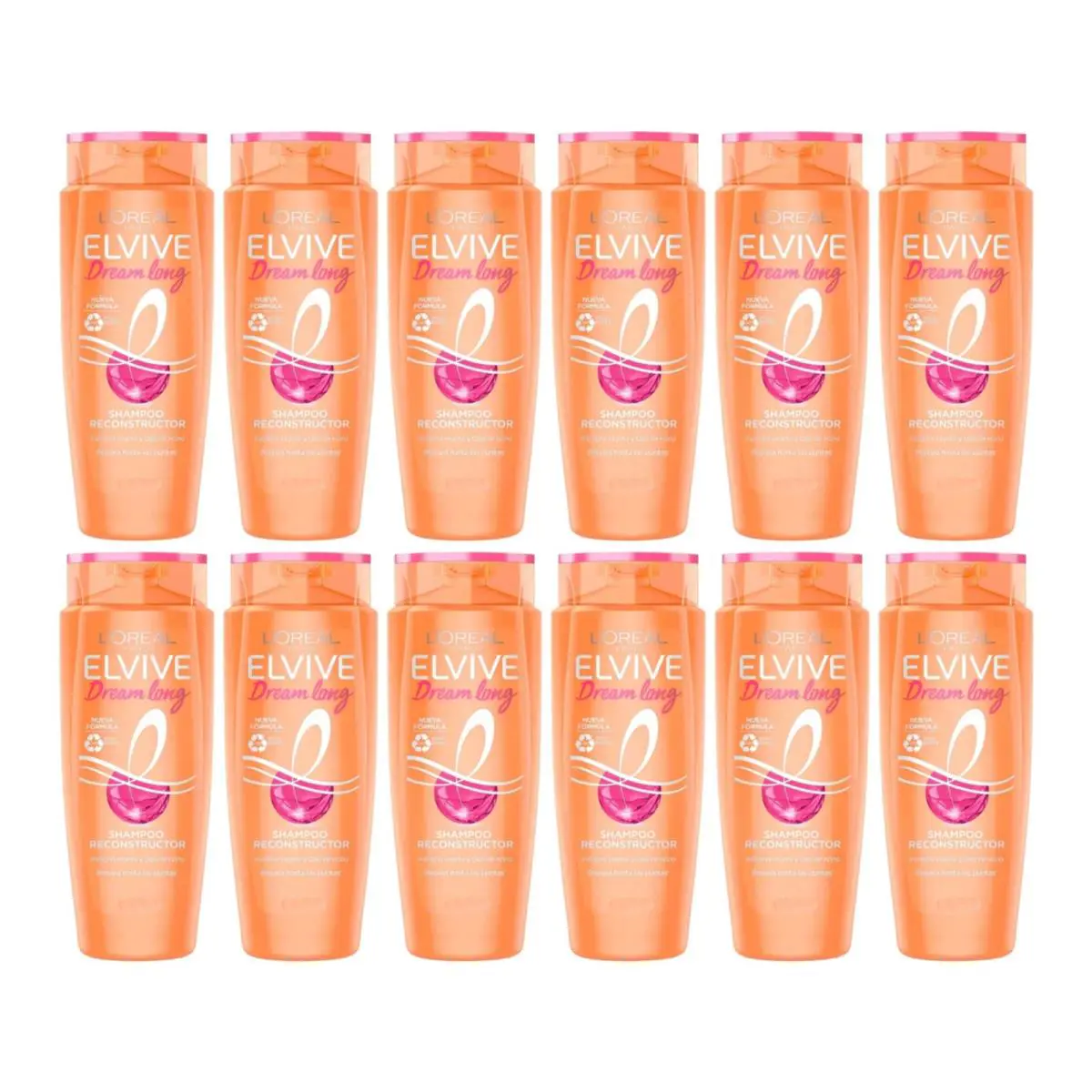 L`oréal Paris Elvive Dreamlong Shampoo Reconstructor 13.5oz 400ml Pack of 12