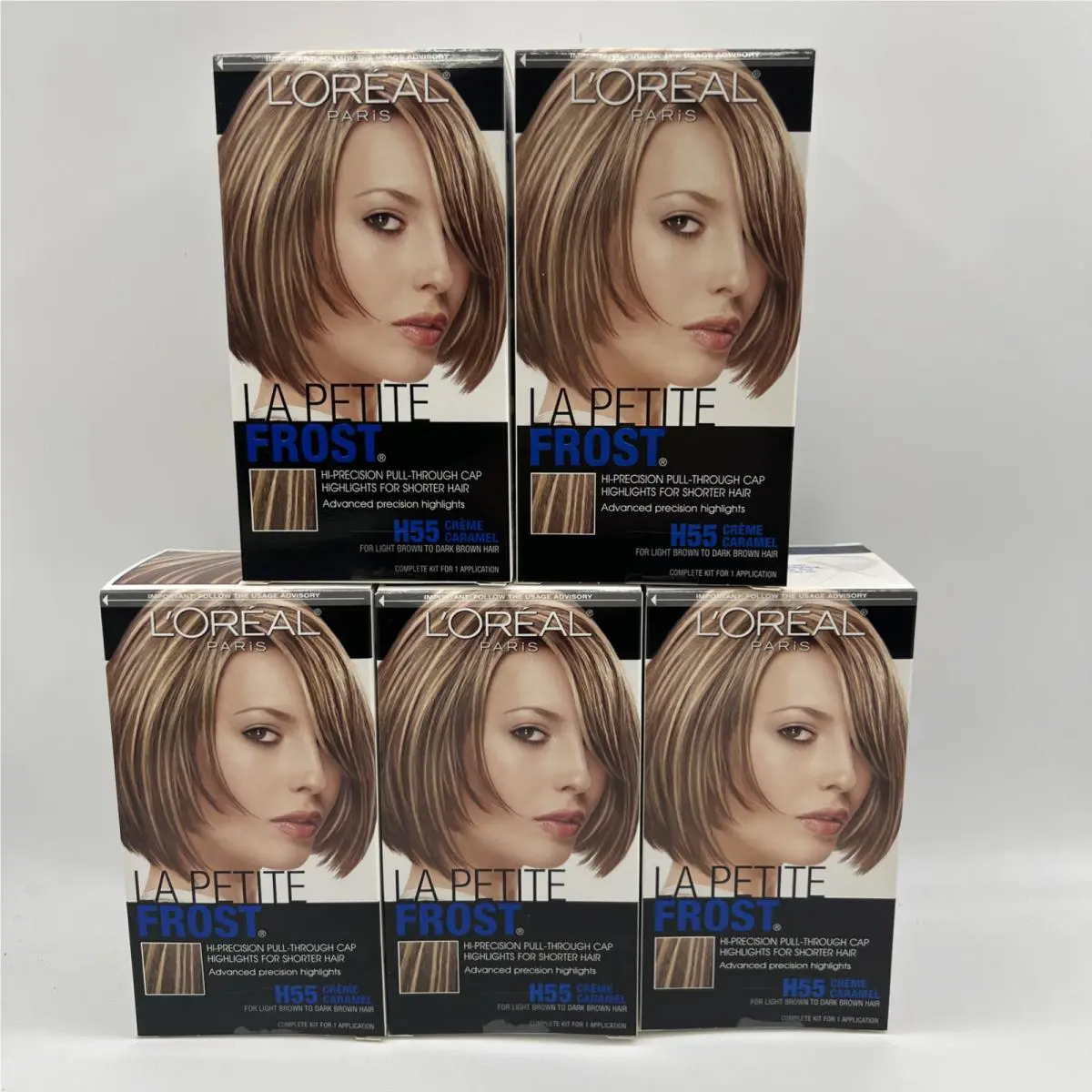 L`oréal Paris Look La Petite Frost H55 Crème Caramel 5 Pack