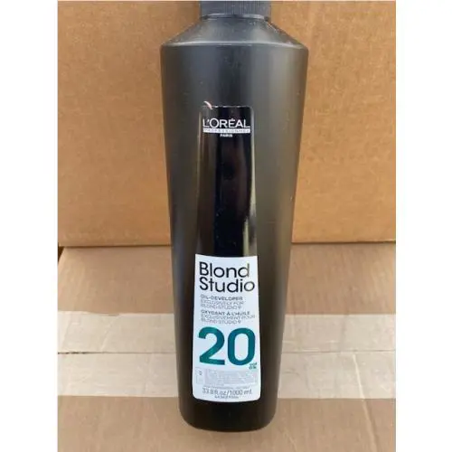 6 Pack L`oreal - Blond Studio 9 - Oil Developer - 20 Vol - 100 ml - 33.8 fl oz