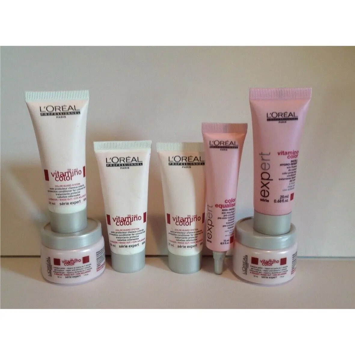L`oreal Serie Expert Vitamino Color Lot OF 7 Rare Please See Photos ON Listing