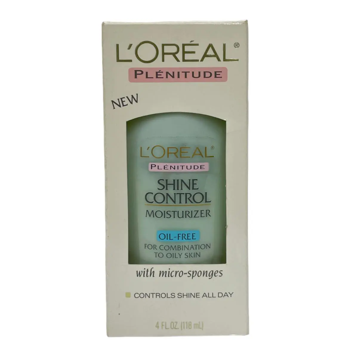 L`oreal Shine Control Moisturizer For Combination To Oily Skin 4fl/118ml