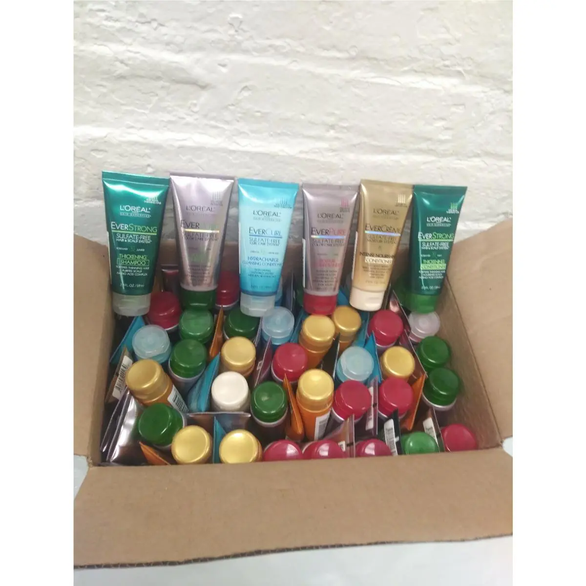 L`oreal Ever Conditioner 2 fl oz Each 7 Different Styles 144oz Lot Of 72