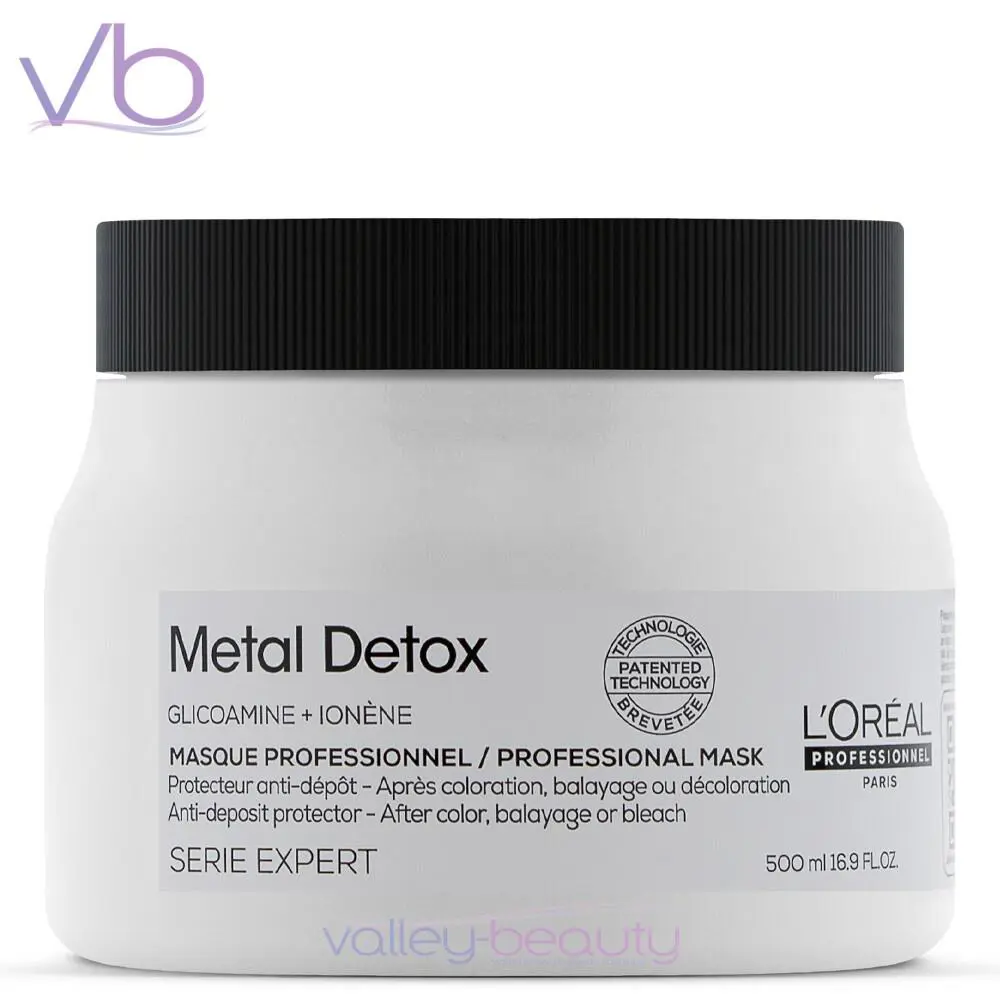 L`oreal Metal Detox Masque Anti-deposit Protector After Color Balayage Bleach