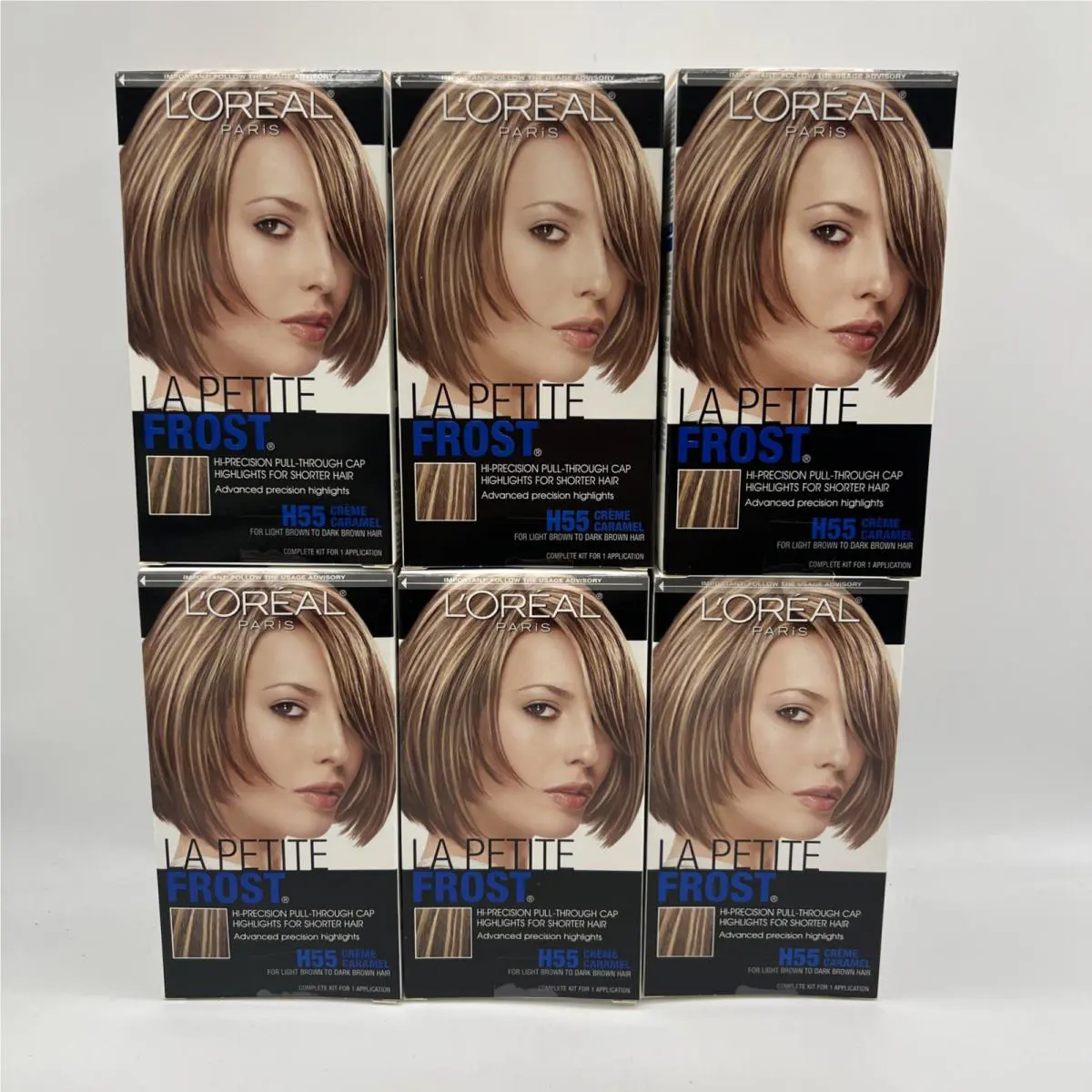 L`oréal Paris Look La Petite Frost H55 Crème Caramel 6 Pack