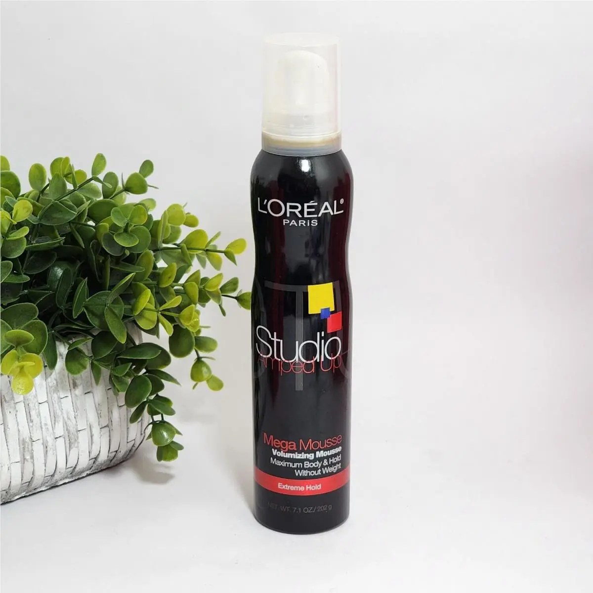 L`oreal Studio Amped Up Mega Mousse Volumizing Mousse 7.1 oz / 202 g
