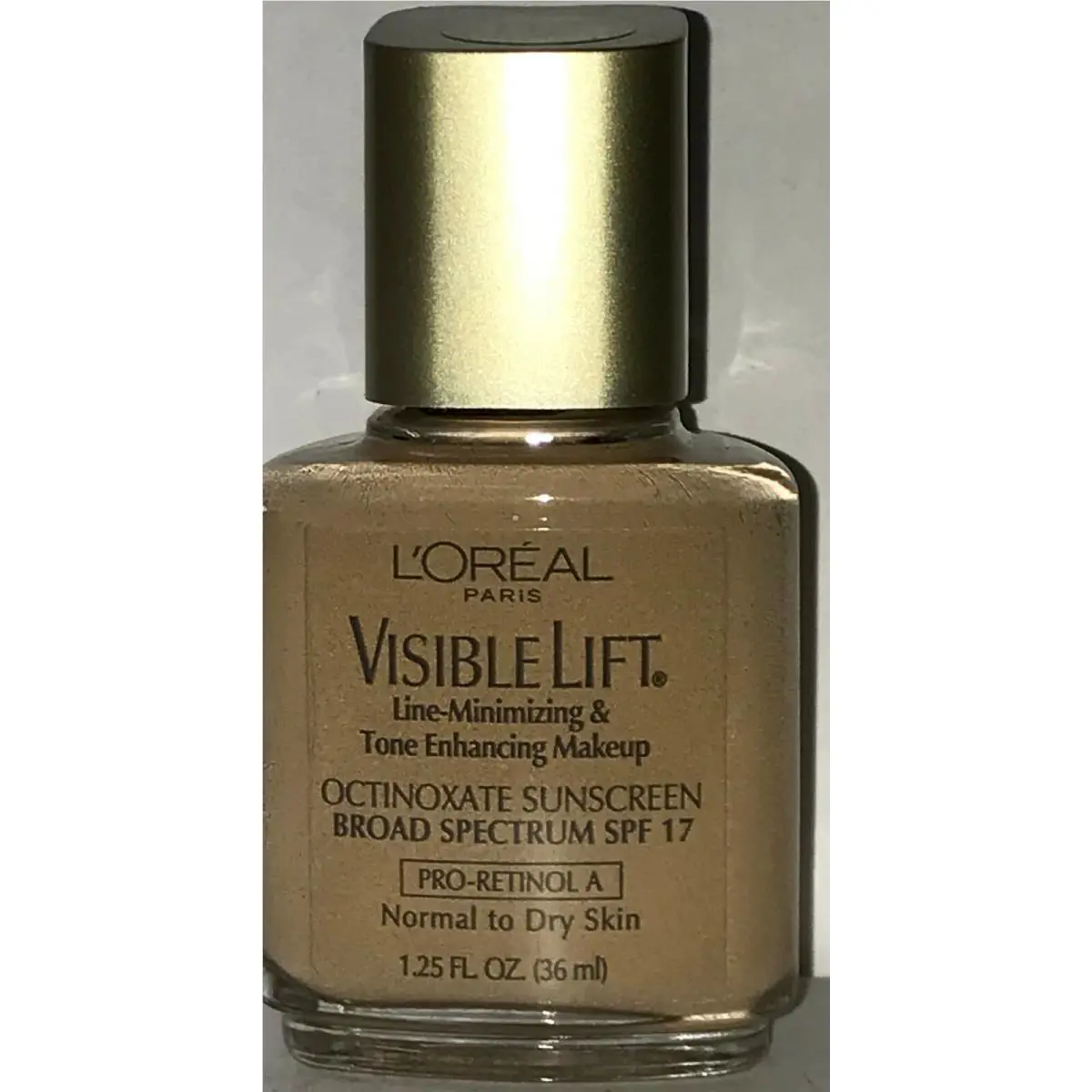 12 Bottles L`oreal Paris Visible Lift Line Minimizing Makeup Golden Beige 116