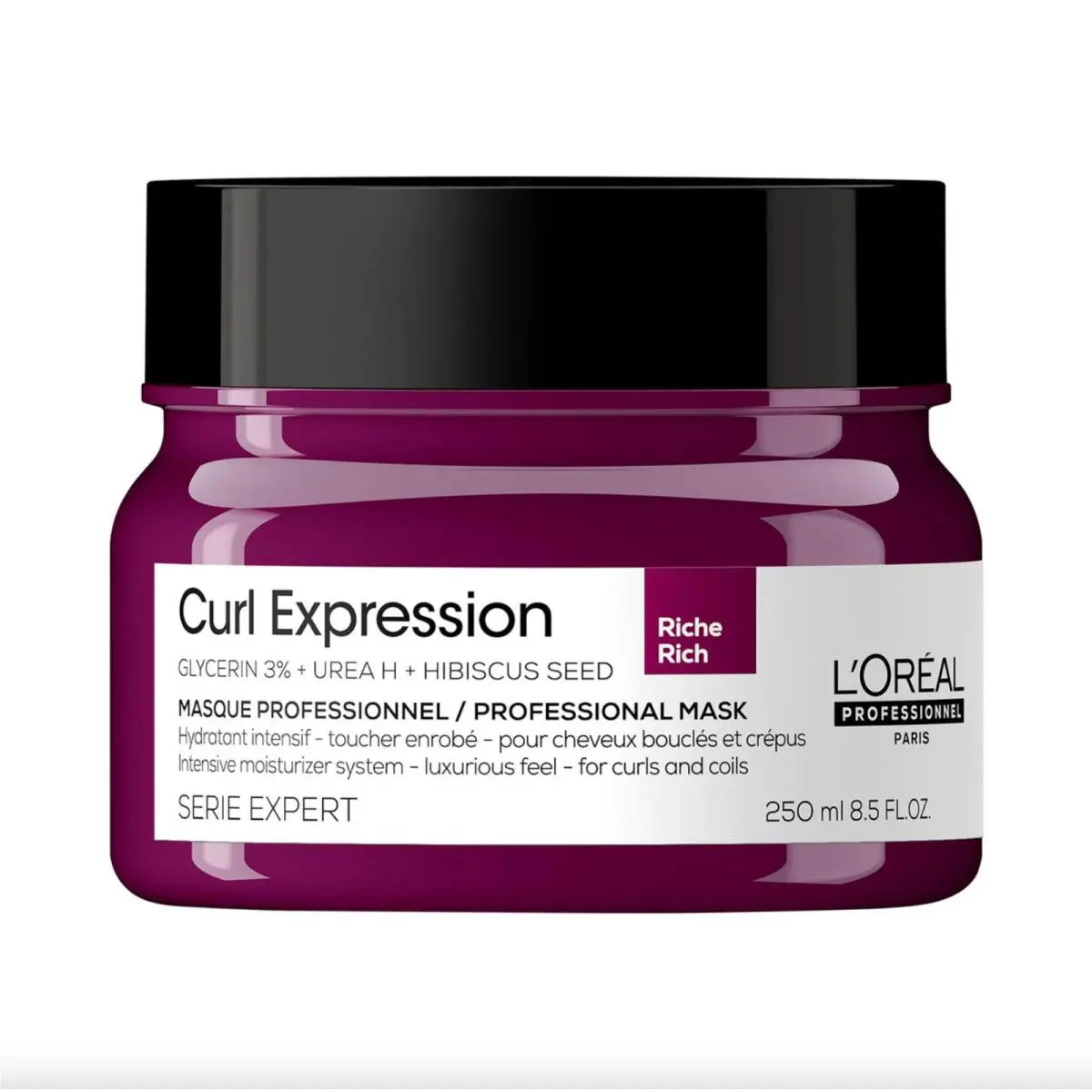 L`oréal Professionnel Curl Expression Rich Hair Mask Increases Shine 8.5 oz