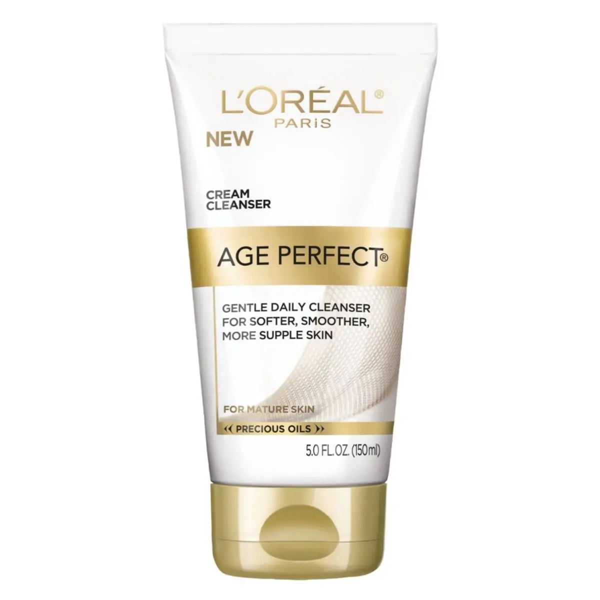 L`oreal Paris Age Perfect Gentle Daily Cream Cleanser For Mature Skin 5 FL OZ