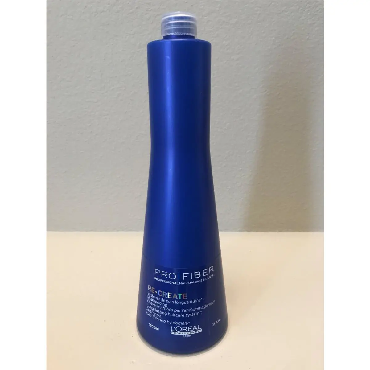 Loreal Pro Fiber Re-create Shampoo 1000 ml / 34 fl oz / 1 L