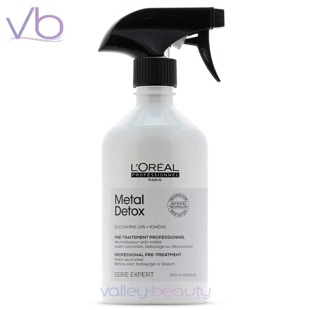 L`oreal Metal Detox Pre-treatment Neutralizer Before Color Balayage Bleach by L'Oréal