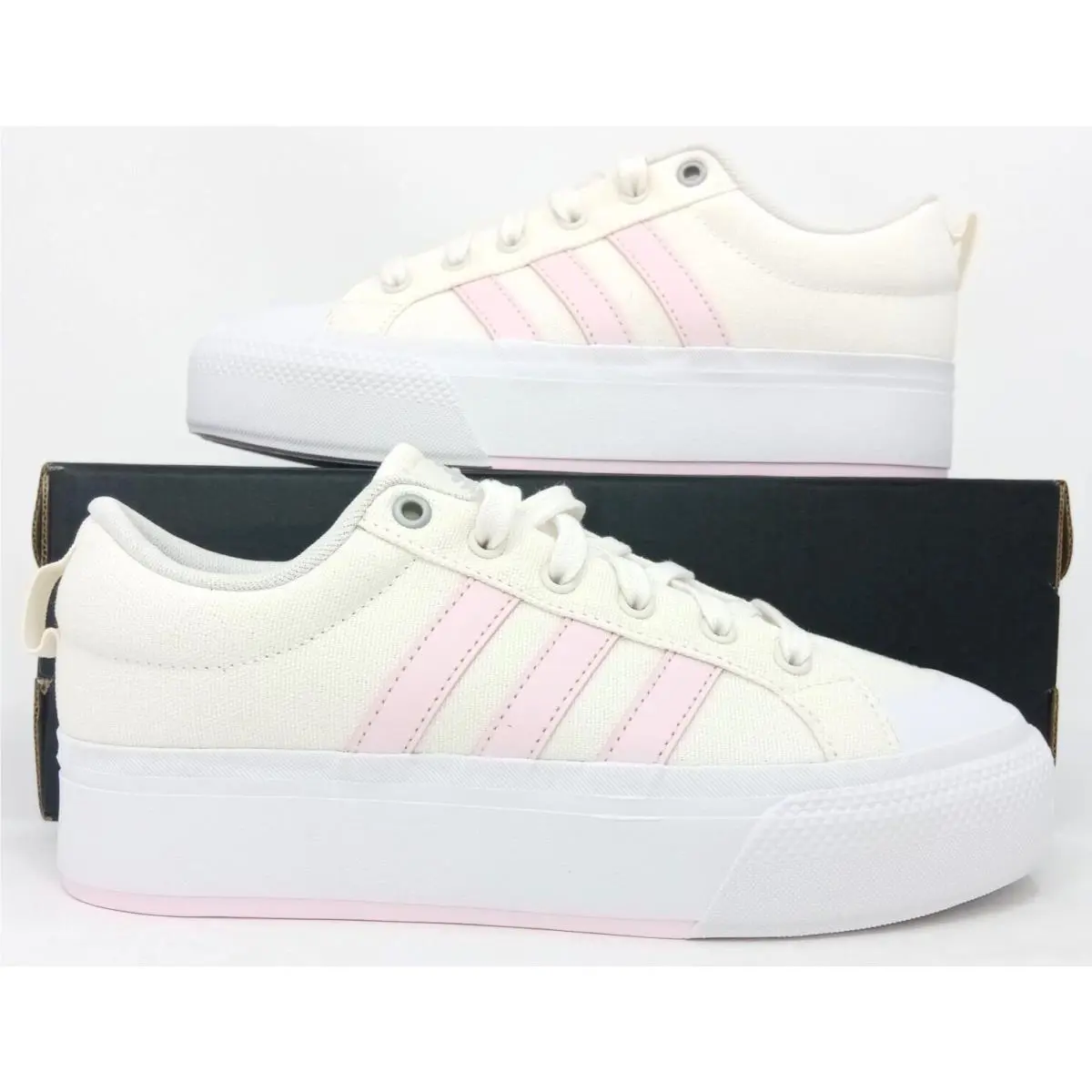 Adidas shoes - adidas Bravada 2.0 Platform - Bravada Platform - JI1799 - Light Yellow (UPC: 197615262586) 9