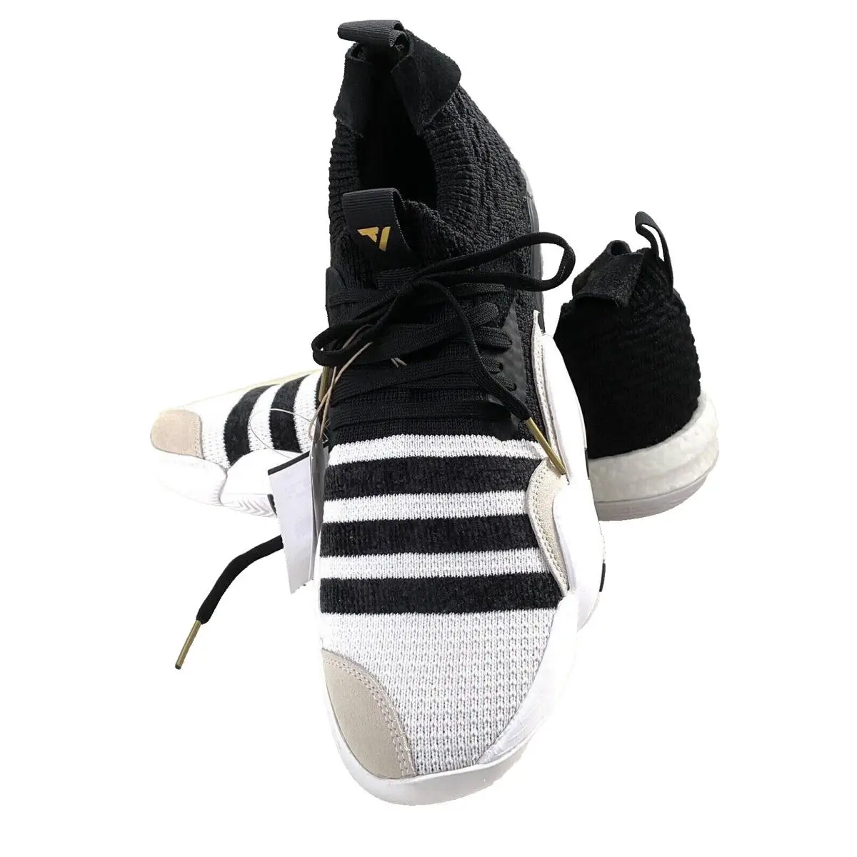 Adidas shoes - adidas Trae Young 2 - Trae Young - H06477 - cream white black (UPC: 195748976790) 5