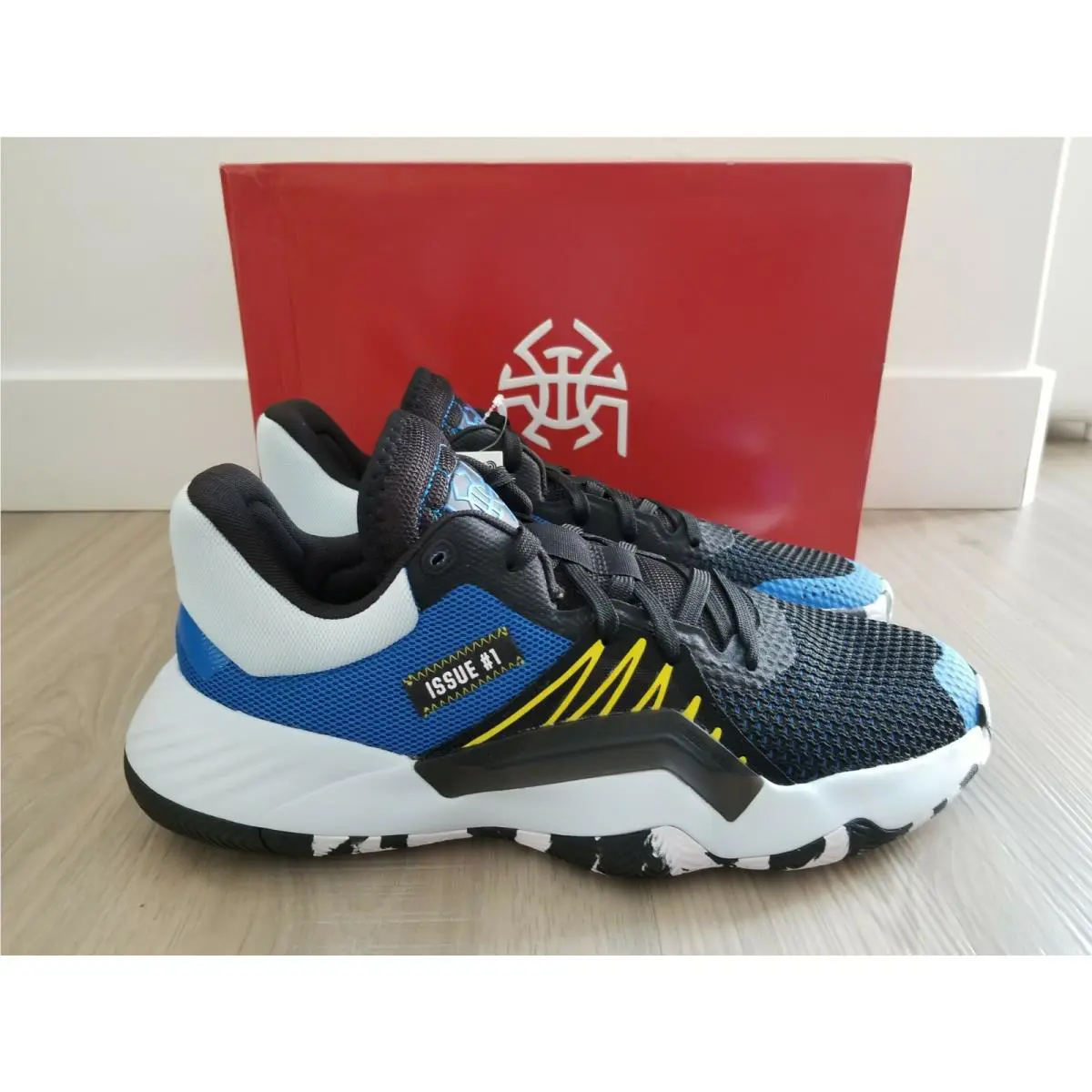 Adidas shoes - adidas D.O.N. Issue - Issue - EF9908 - Blue Black 2