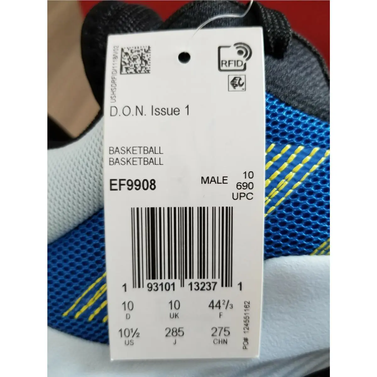 Adidas shoes - adidas D.O.N. Issue - Issue - EF9908 - Blue Black 4
