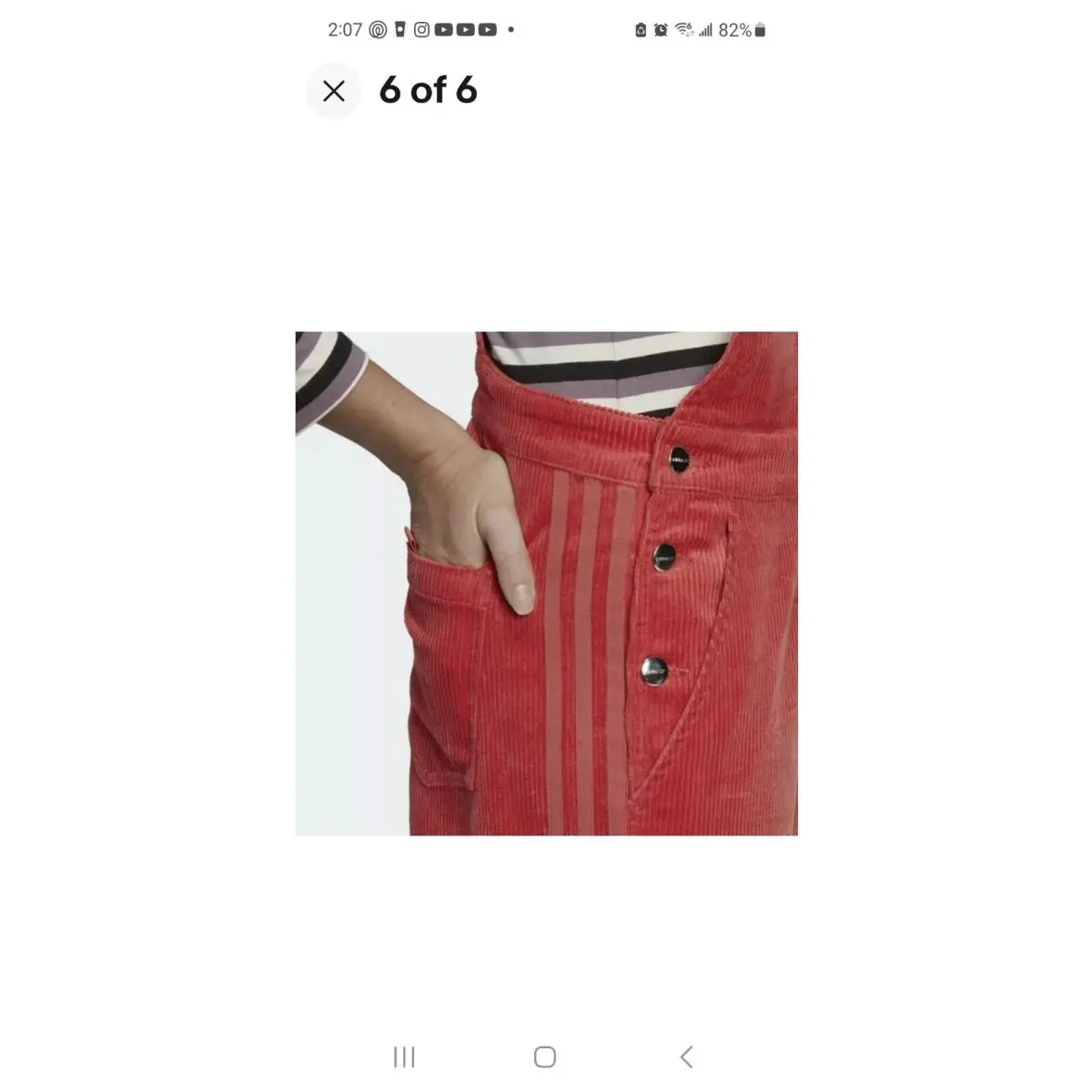 Adidas clothing - GU3001 - GU3001 - Pink, Manufacturer: Tactile Pink (UPC: 194817301082) 0