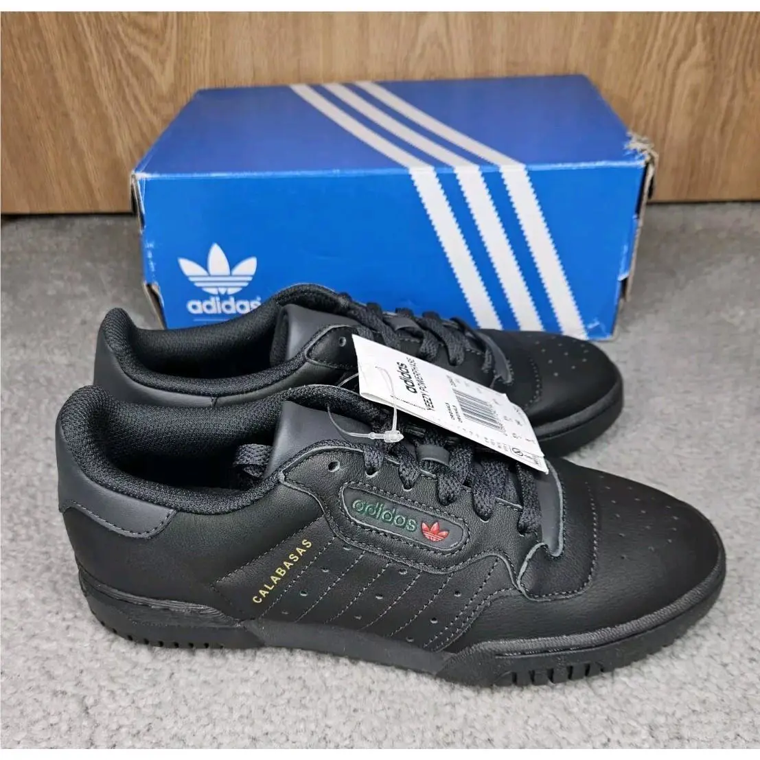 Adidas shoes - adidas Yeezy Powerphase - Yeezy Powerphase - CG6420 - Black, Manufacturer: Core Black/Supplier Color 2