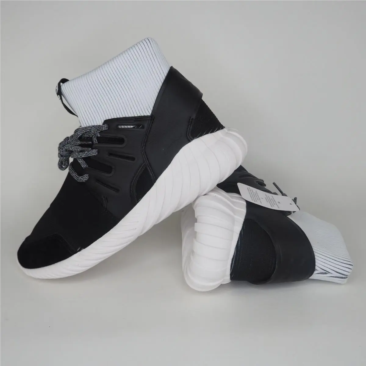 Adidas shoes - adidas Tubular Doom - Tubular Doom - BA7555 - Black (UPC: 0889766238748) 8