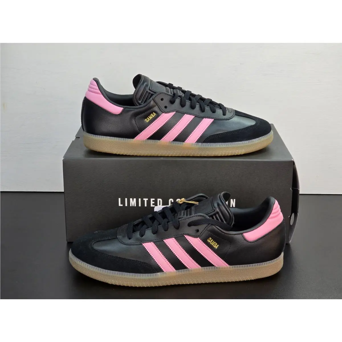 Adidas shoes - adidas Samba - Samba - IH8157 - Black, Manufacturer: Core Black/Light Pink/Gum 1
