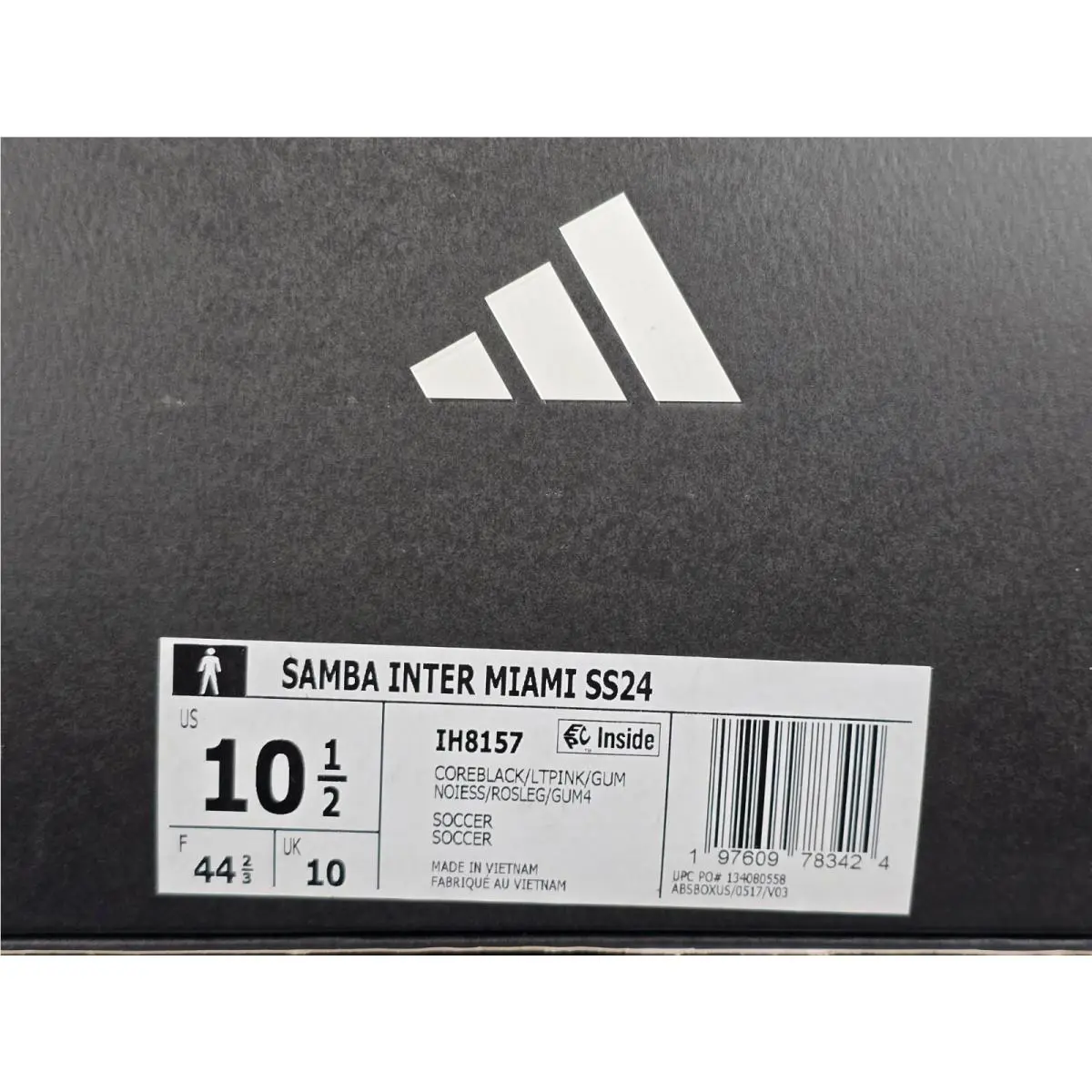 Adidas shoes - adidas Samba - Samba - IH8157 - Black, Manufacturer: Core Black/Light Pink/Gum 6