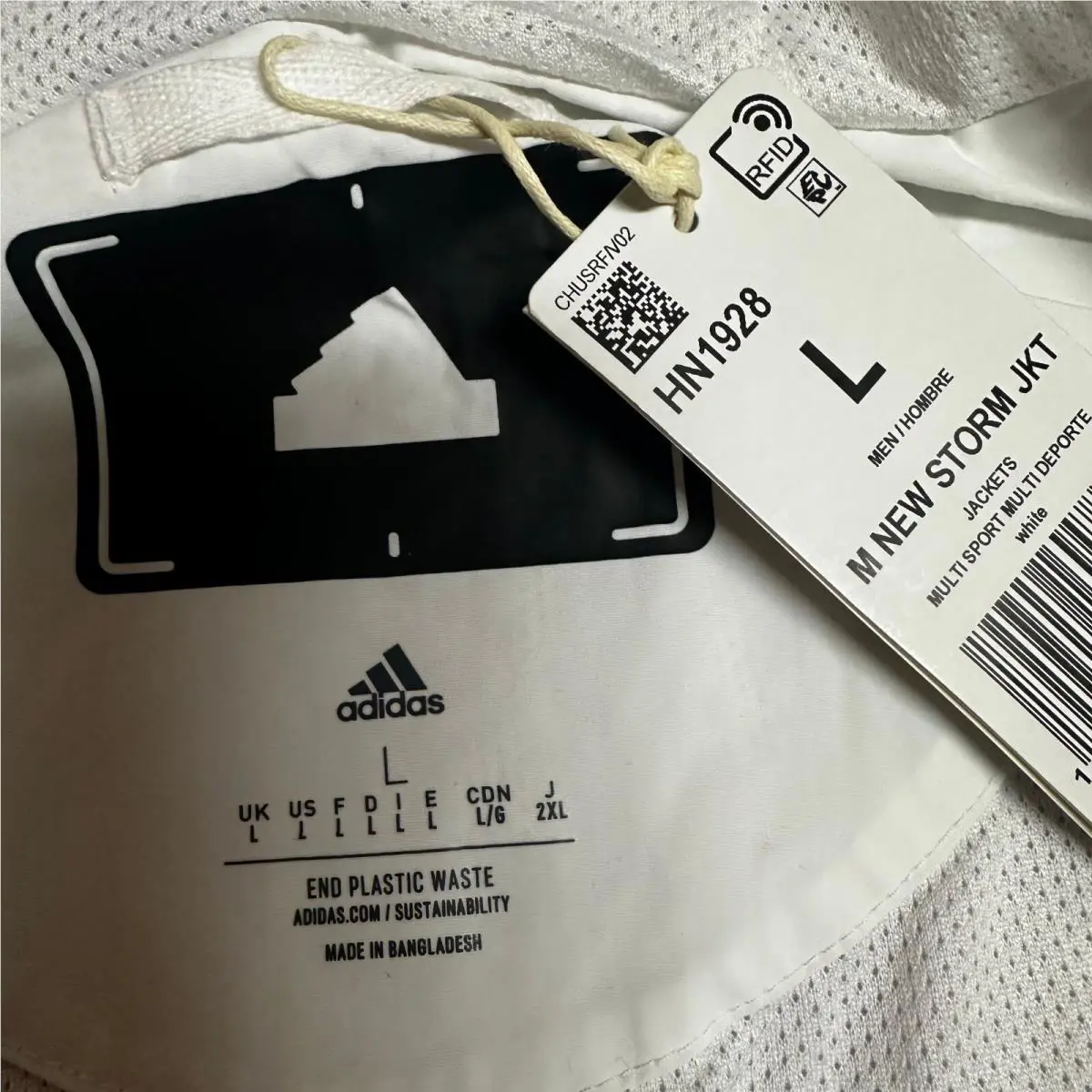 Adidas clothing - Adidas 3-Stripe Strom - Strom - HN1928 - White 5