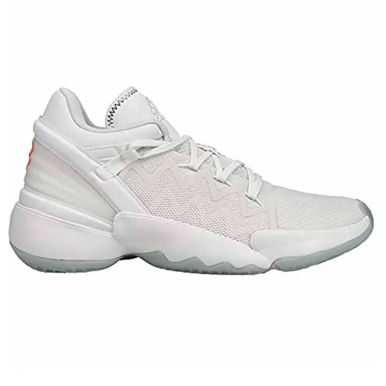 Adidas Unisex Adult D.o.n. Issue 2 Basketball Shoe White/solar Red/white Sz 10