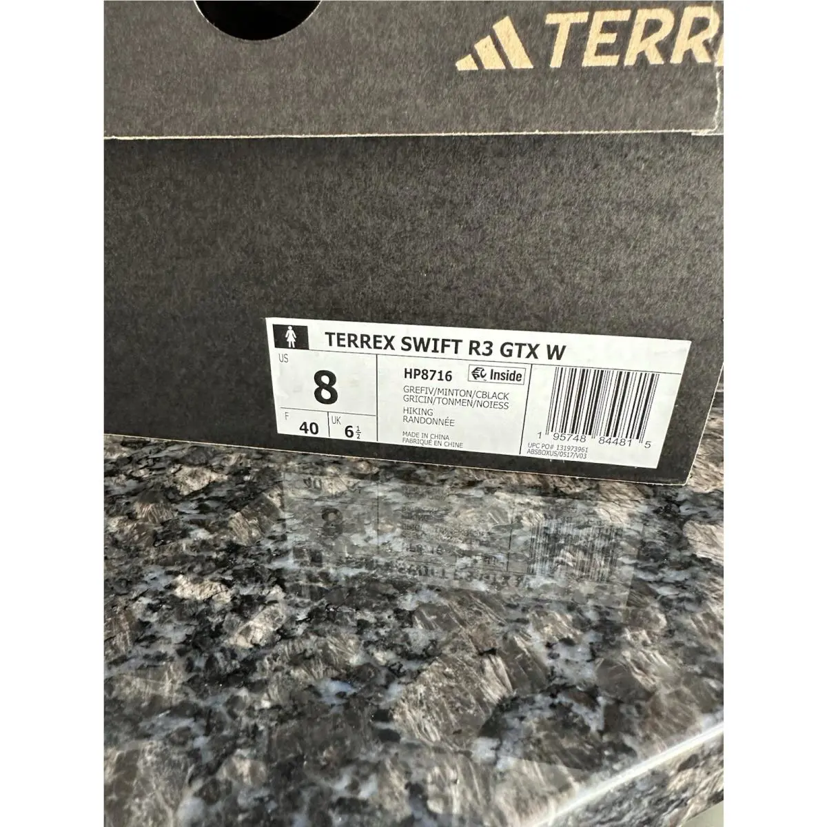Adidas shoes - Adidas Terrex Swift R3 - Terrex Swift - HQ1059 - Gray 4