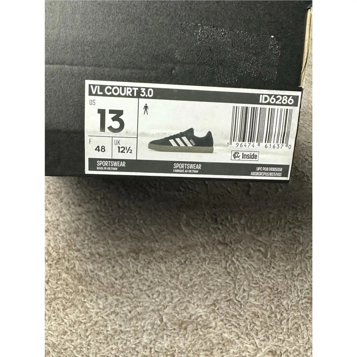 Adidas shoes - Adidas VL Court 3.0 - Court - ID6286 - Black 14