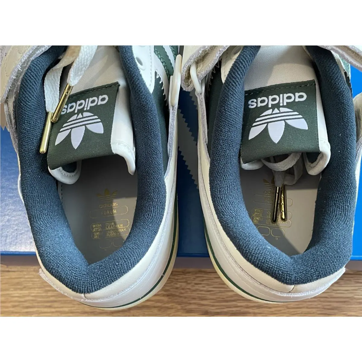 Adidas shoes - adidas Forum 84 - Forum - HR0558 - FTWWHT/GREOXI/FTWWHT (UPC: 195743540750) 8