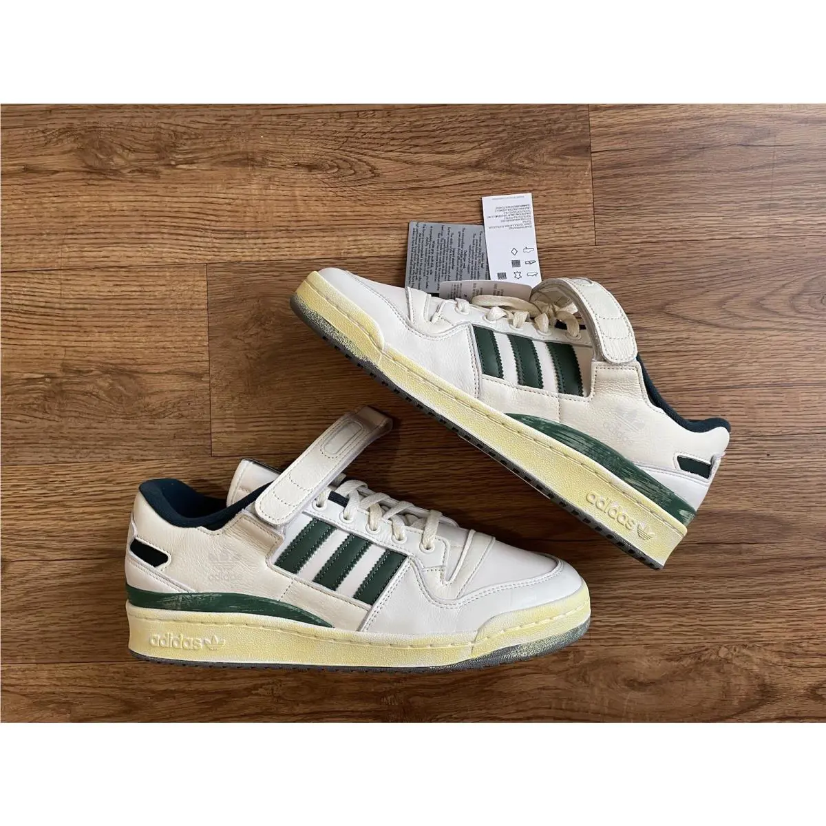 Adidas shoes - adidas Forum 84 - Forum - HR0558 - FTWWHT/GREOXI/FTWWHT (UPC: 195743540750) 15