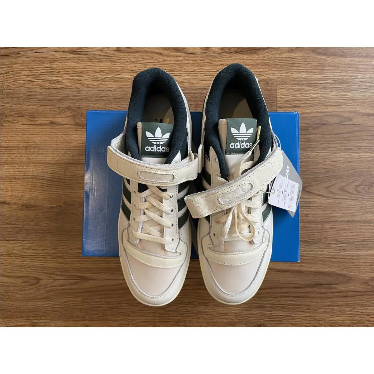 Adidas shoes - adidas Forum 84 - Forum - HR0558 - FTWWHT/GREOXI/FTWWHT (UPC: 195743540750) 6