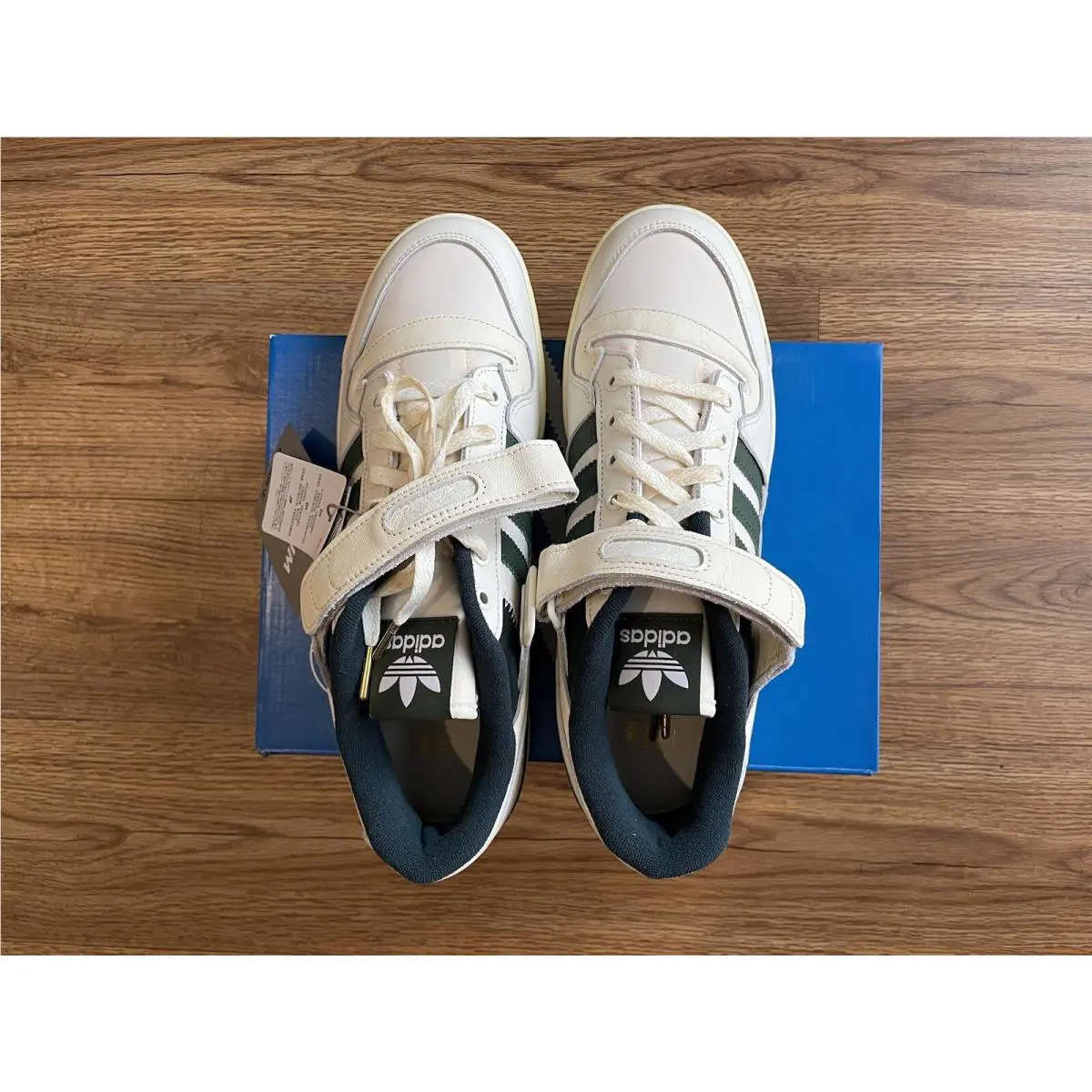 Adidas shoes - adidas Forum 84 - Forum - HR0558 - FTWWHT/GREOXI/FTWWHT (UPC: 195743540750) 7