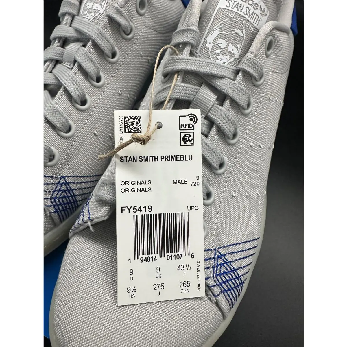 Adidas shoes - adidas Stan Smith - Stan Smith - FY5419 - Gray (UPC: 194814011076) 1