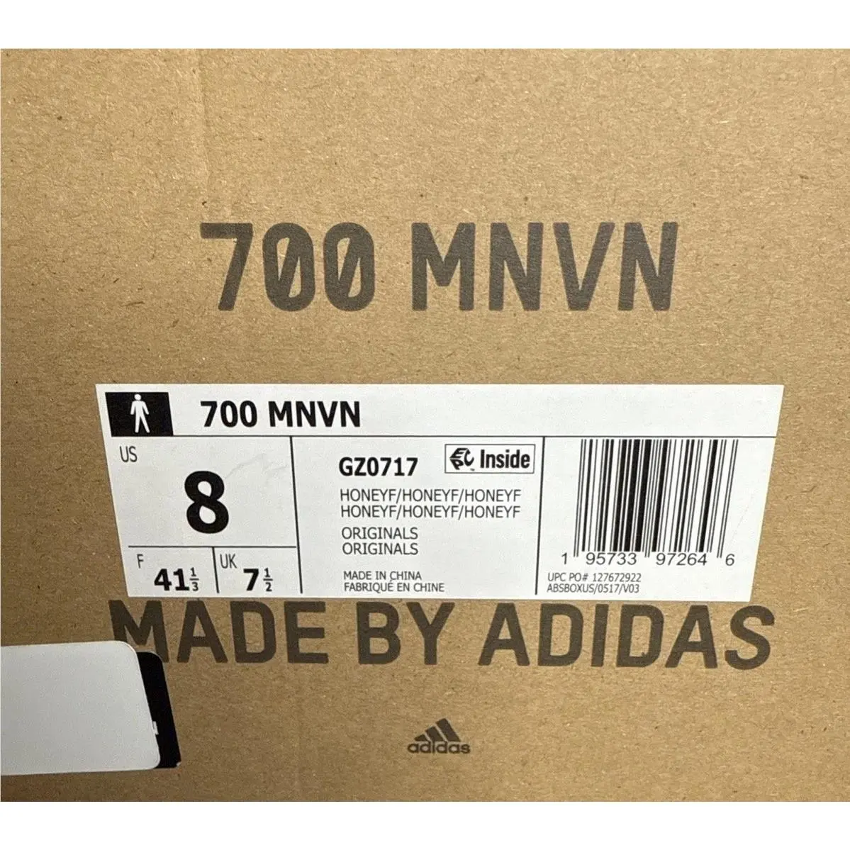Adidas shoes - adidas Yeezy Boost 700 - Yeezy Boost - GZ0717 - Yellow (UPC: 195733972646) 4