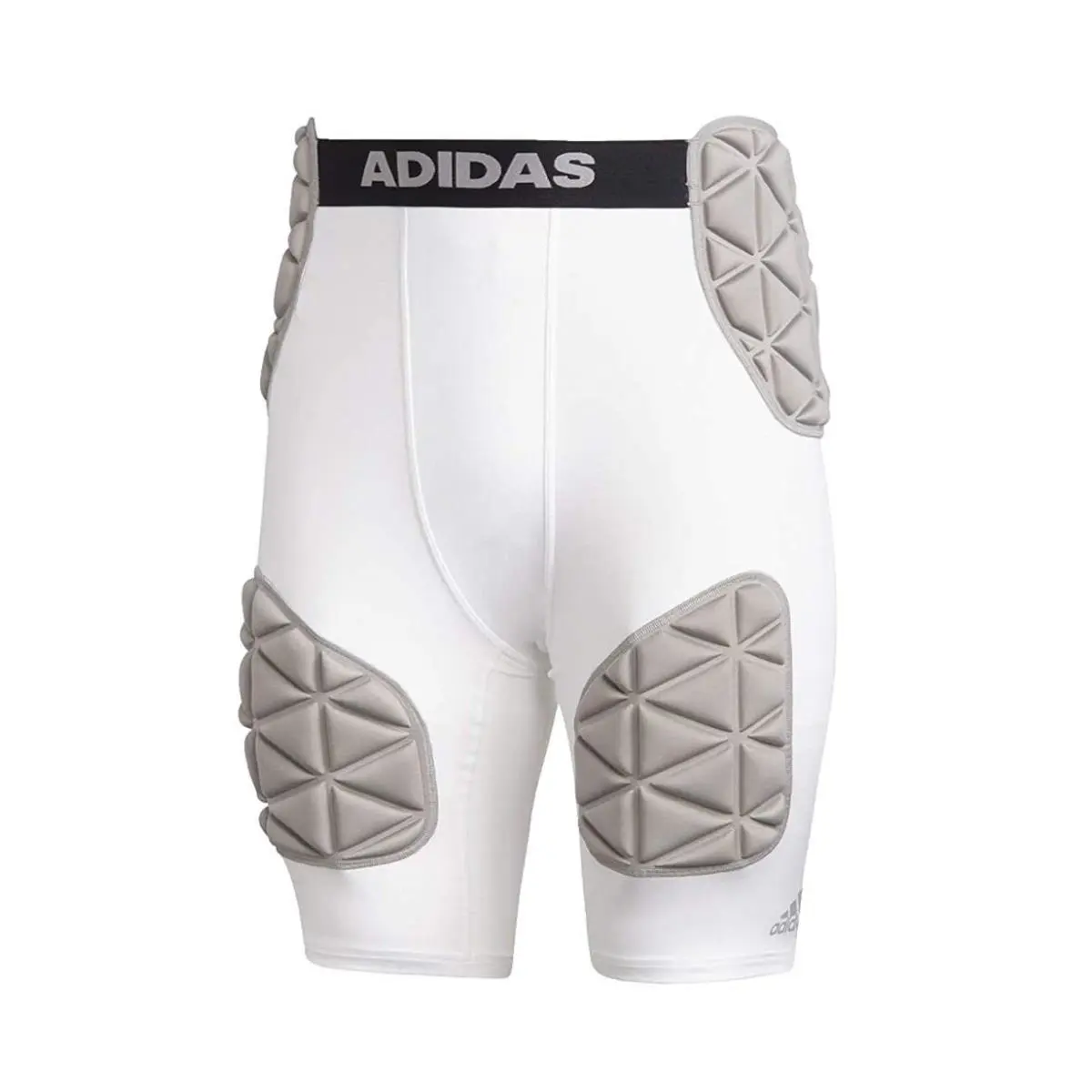 Adidas Techfit Gfx White Compression Padded Shorts Men`s sz 4XL