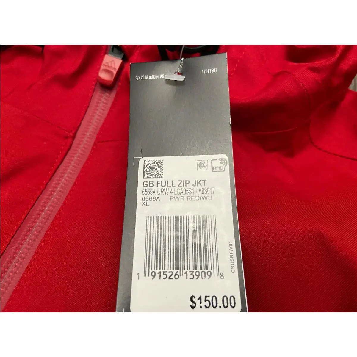 Adidas clothing - Red 3